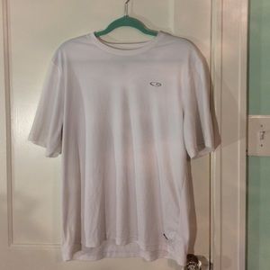 Men's White Athletic T-Shirt