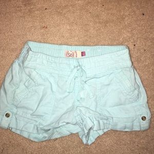 Super comfy and cute teal shorts