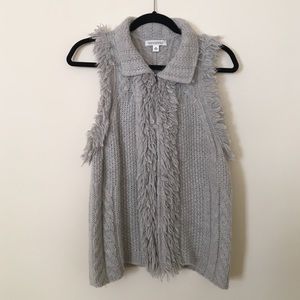 BANANA REPUBLIC, Gray Sweater Vest