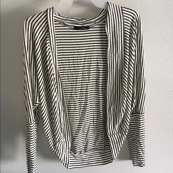 Striped cardigan