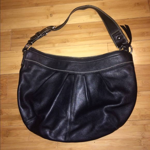 Black coach bag