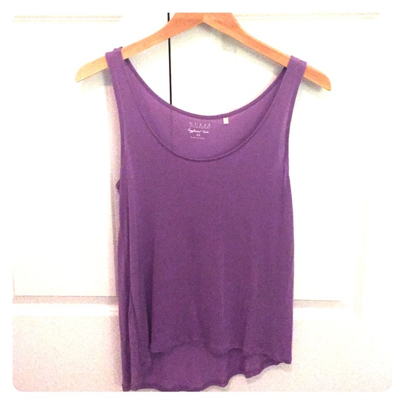 Purple Guess tank top