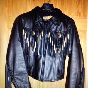 Easy Riders women's leather motorcycle jacket