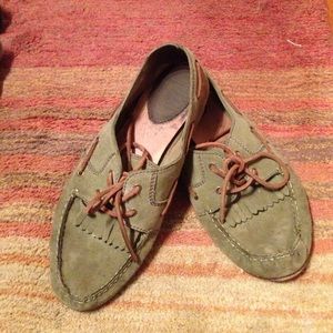 Frye moccasins side 9.5
