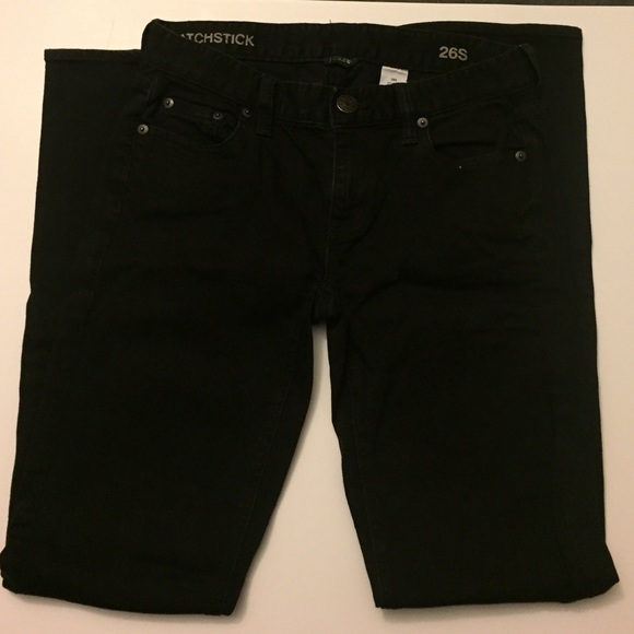J Crew Matchstick Jeans 26