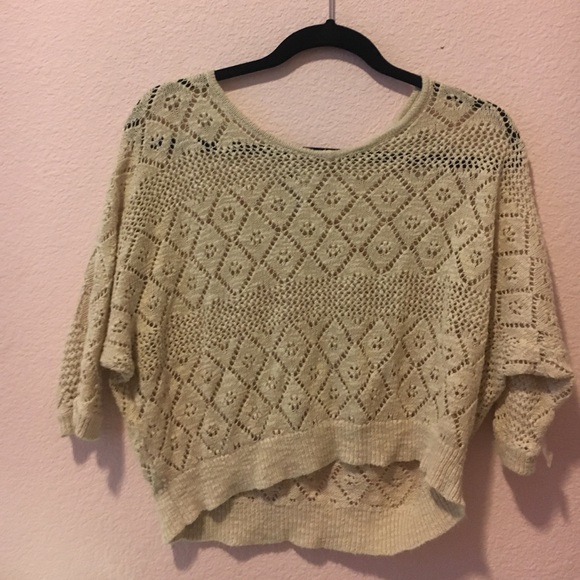 Cropped sweater