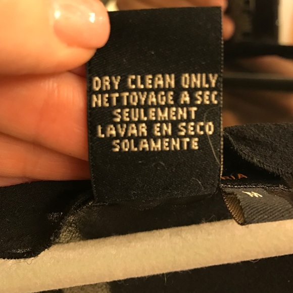 Beautiful BCBG MaxAzaria black silk tank. - Picture 4 of 4