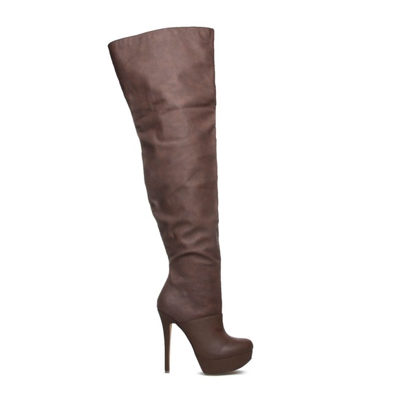 |SALE|💫Paper Fox Over-the-Knee Shonta heels - Picture 1 of 4