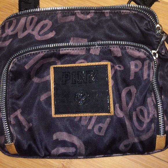 Victoria's Secret pink cross body bag