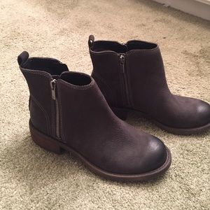 Lucky brand leather boots