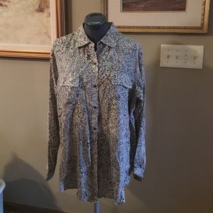 Cabi 100% Silk blouse, NWT