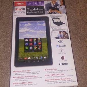 10 RCA Tablet with Keyboard
