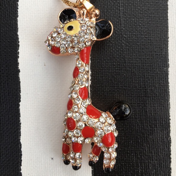Betsey Johnson Giraffe Pendant
