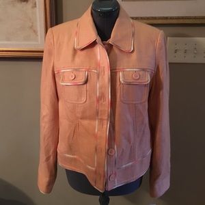 Orange Revue jacket size large
