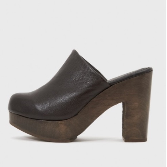 Rachel Comey Brown Leather Mules