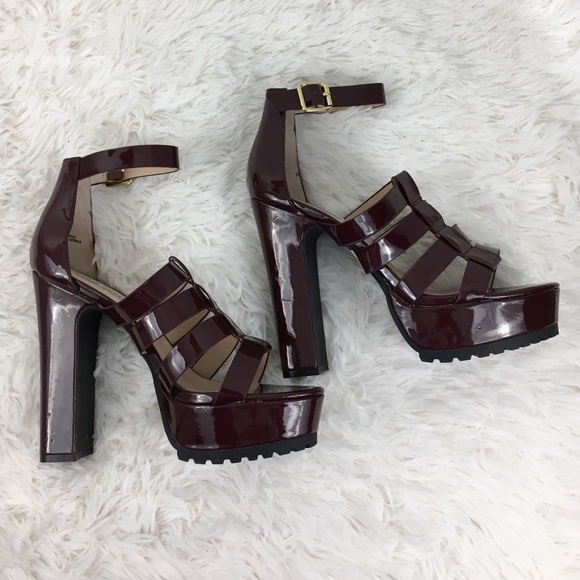 NEW Burgundy Steve Madden Heels - Picture 2 of 5
