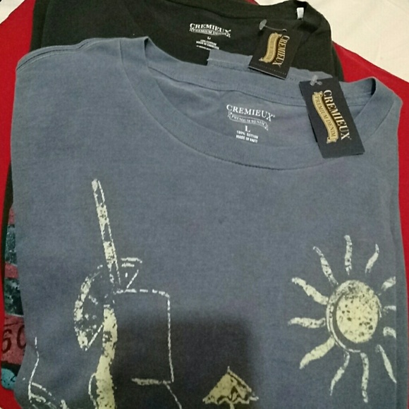 CREMIEUX TEES 100%COTTON