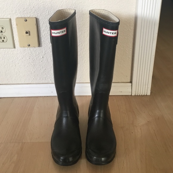Hunter Matte Rainboots size 7