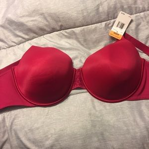 NWT vanity fair red bra.