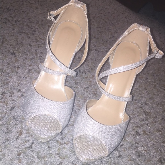 Silver heels