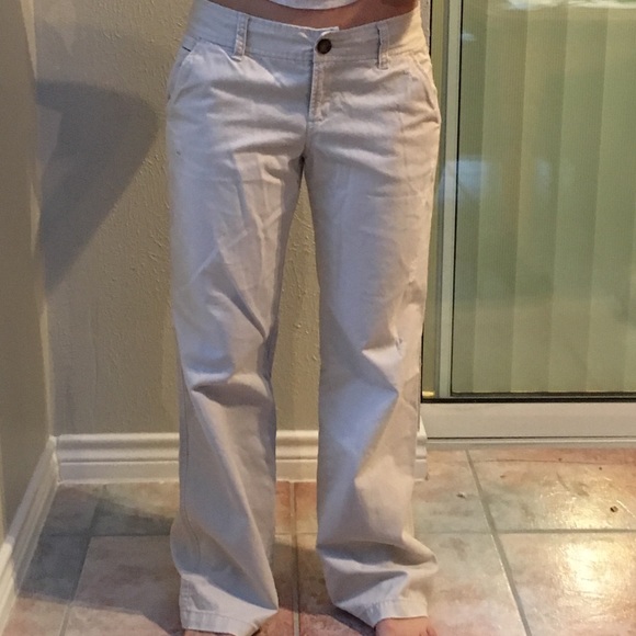 Khaki slacks