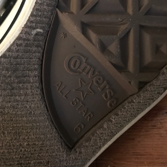 ❌SOLD❌ Classic Black Chuck Taylor Converse Oxfords - Picture 3 of 3