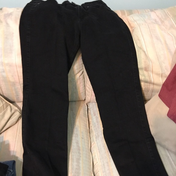 Aura Black Jeans - Regular Rise Jeans