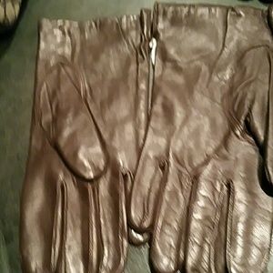 FOWNES WOMENS GLOVES SIZE 7 1/2
