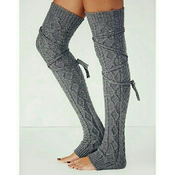 ISO Free People Chambers Wrap Legwarmer in Gray