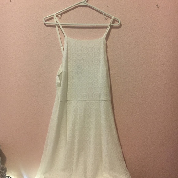 Flowy crocheted dress!
