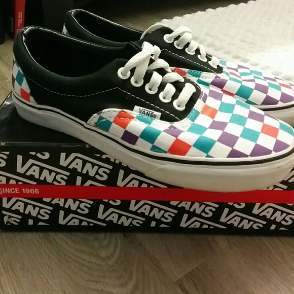 Checkered Vans