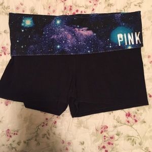 Size medium PINK yoga shorts