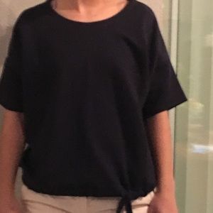 Top, jersey like material.