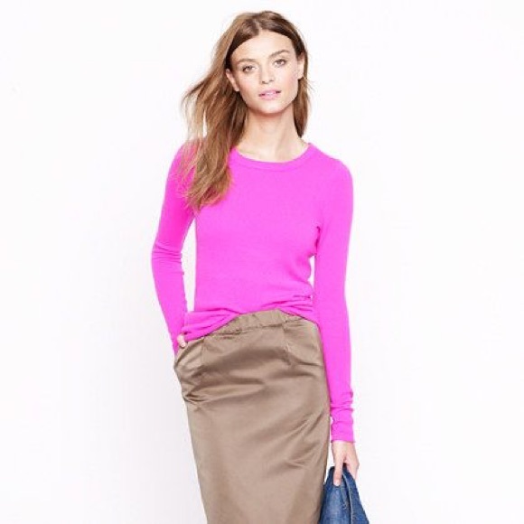 J. Crew Sweaters - J.Crew Italian cashmere long-sleeve T-shirt XS