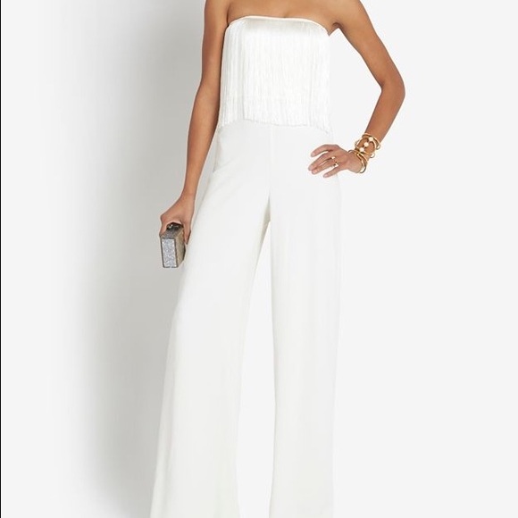 alexis strapless jumpsuit