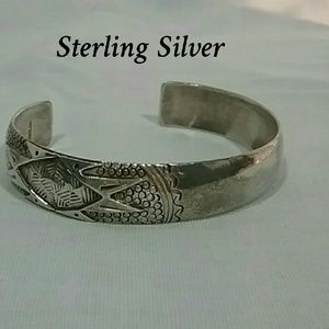 Sterling Silver Cuff Bracelet