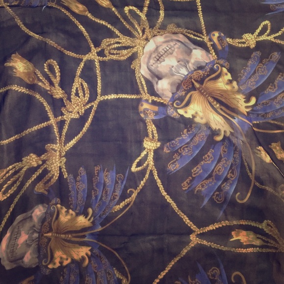 McQueen Silk Scarf