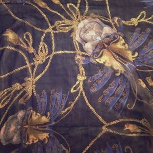 McQueen Silk Scarf