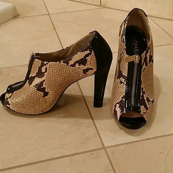 Michael Kors Reptile Heels