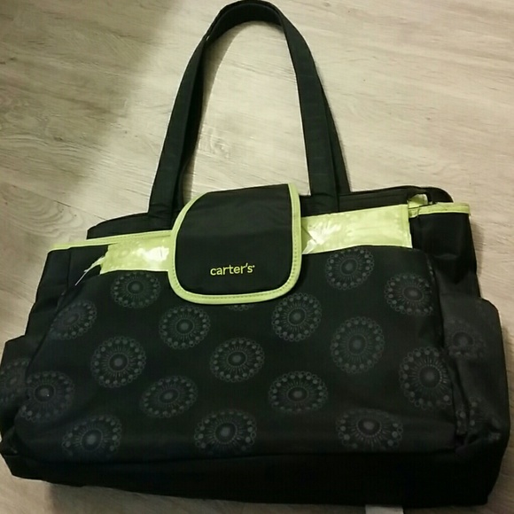 carters stow away diaper bag