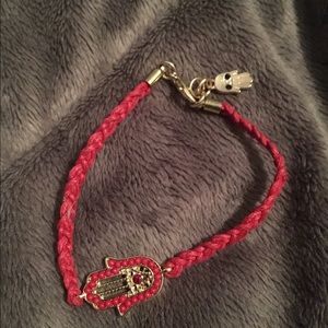 Red hamsa bracelet