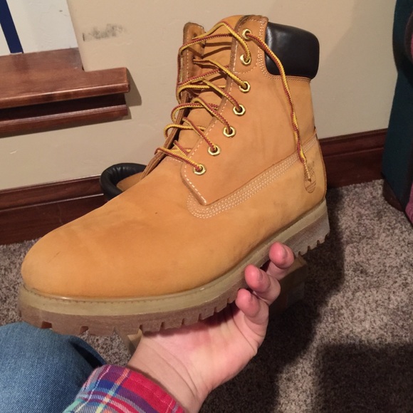 Timberland Boots Size 12 Mens Wheat/Tan Color main image 4