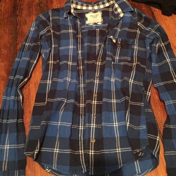 Long sleeved flannel shirt