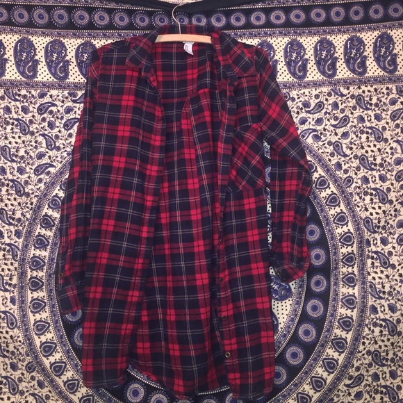 Oversized flannel