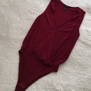 Maroon Bodysuit