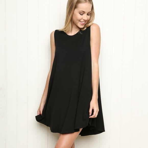 (TAKING OFFERS!) Brandy Melville Black Shift Dress