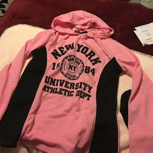 Cute pink hoodie