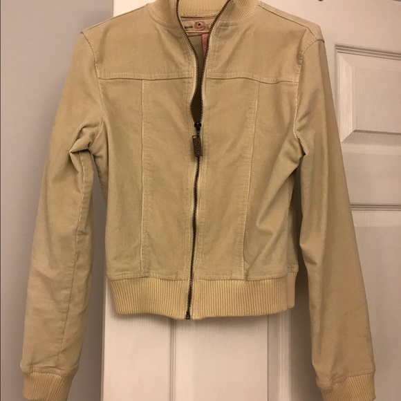 Star Jeans Corduroy Cropped Jacket