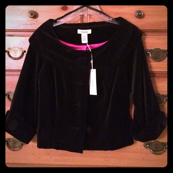 Black Velvet Jacket