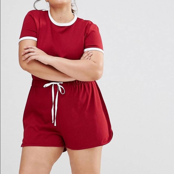 ASOS Curve Casual Romper